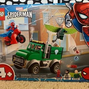 BRAND NEW! Lego Spiderman Vulture's Trucker Robbery (RETIRED)